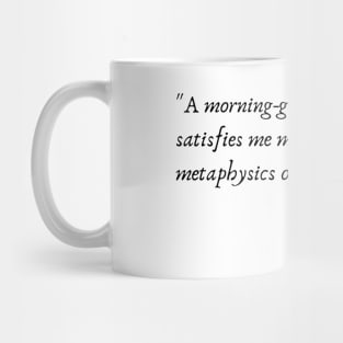 A Quote from a Letter by Walt Whitman Mug